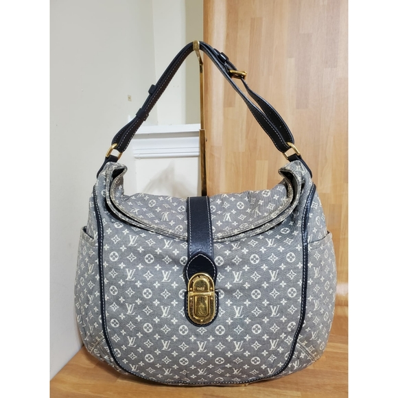 LOUIS VUITTON Encre Monogram Idylle Canvas Romance Bag